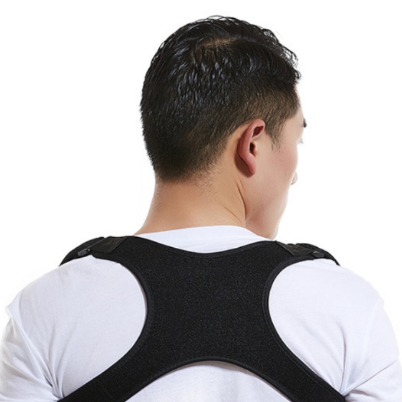 Κατασκευαστής Neoprene Ρυθμιζόμενο ευθεία ιμάντα διόρθωσης σώματος πίσω ώμου για ενήλικες και παιδιά