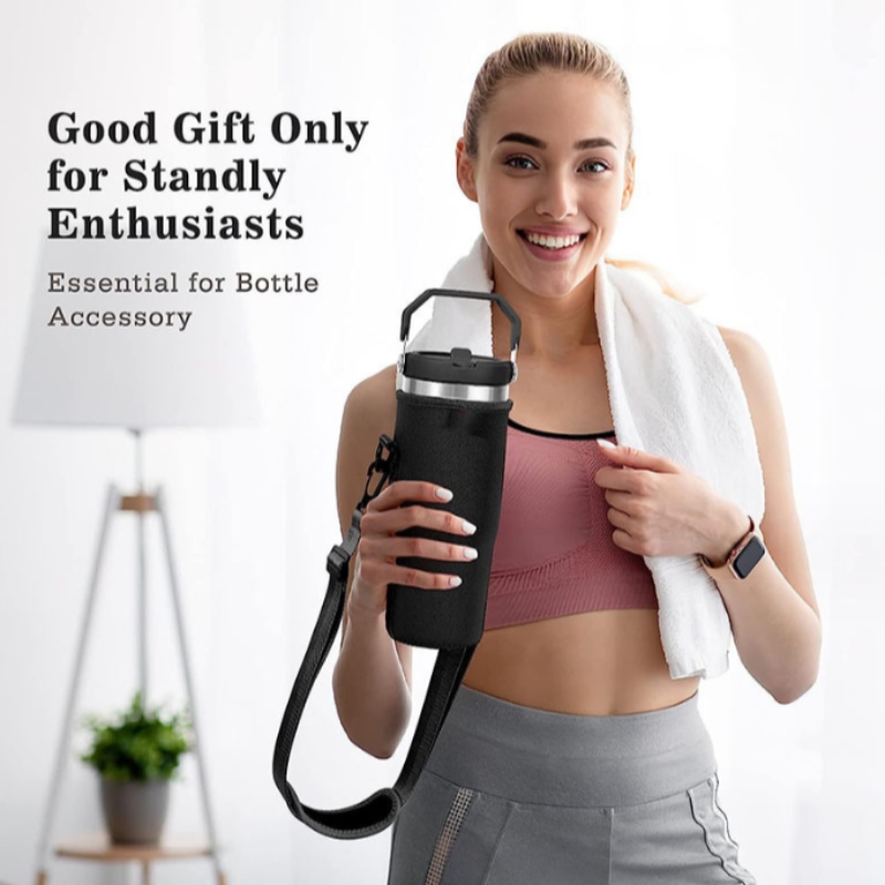 Neoprene Water Bottle Minrier Carrier Bags μανίκι 40 oz τσάντα φλιτζάνι τσάντα Sippy με ιμάντα ώμου